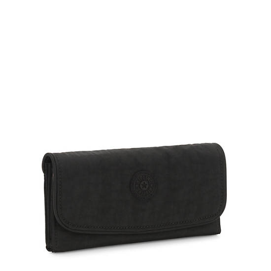 Kipling Money Land Snap Wallet Wallets Black Noir | CA 2185VR